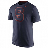 Syracuse Orange Nike Travel Dri-FIT WEM T-Shirt - Navy Blue,baseball caps,new era cap wholesale,wholesale hats